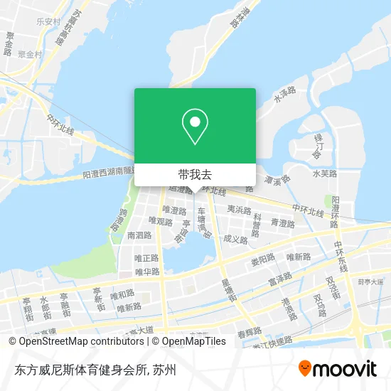 东方威尼斯体育健身会所地图