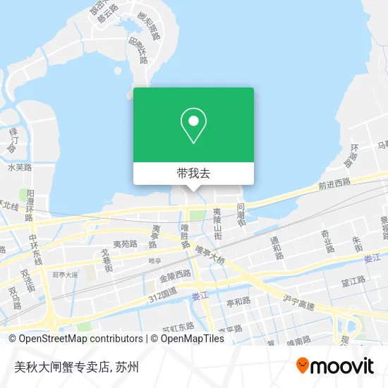 美秋大闸蟹专卖店地图