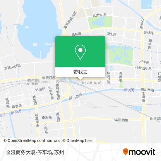 金澄商务大厦-停车场地图