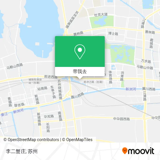 李二蟹庄地图