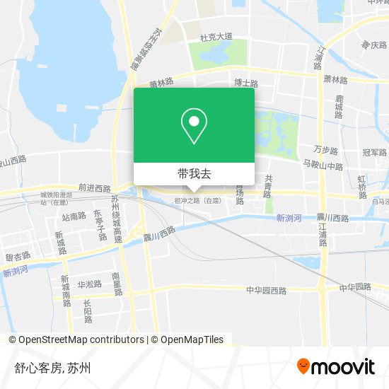 舒心客房地图