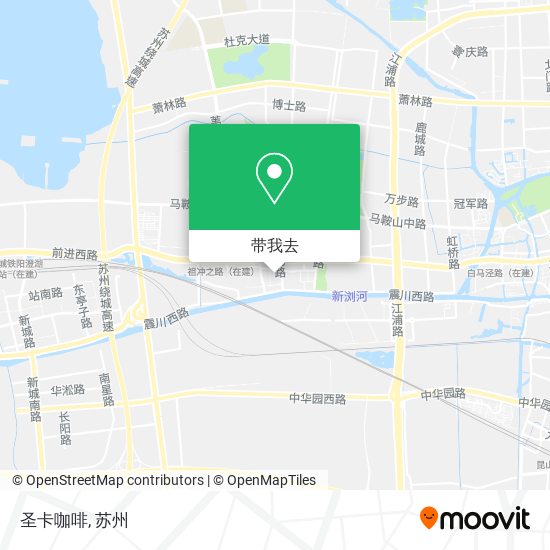 圣卡咖啡地图