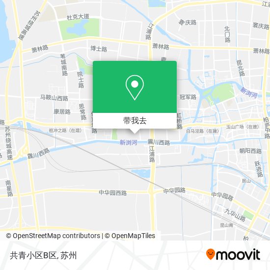 共青小区B区地图