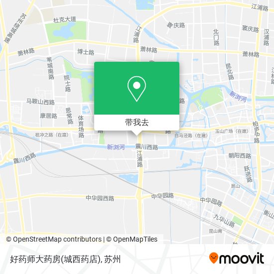 好药师大药房(城西药店)地图