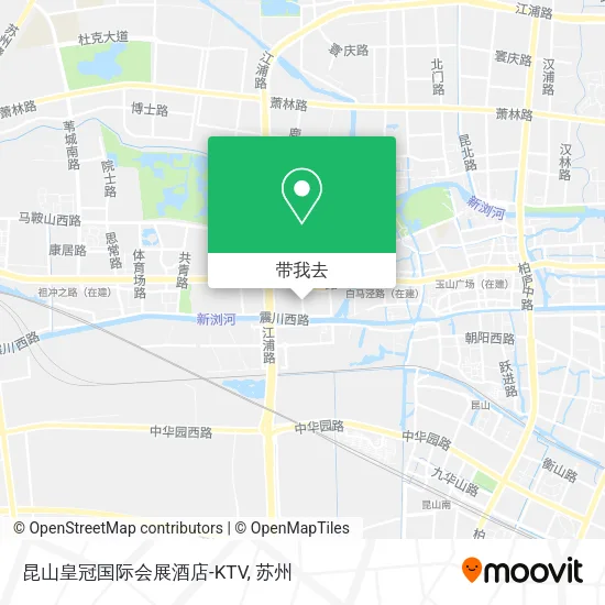 昆山皇冠国际会展酒店-KTV地图