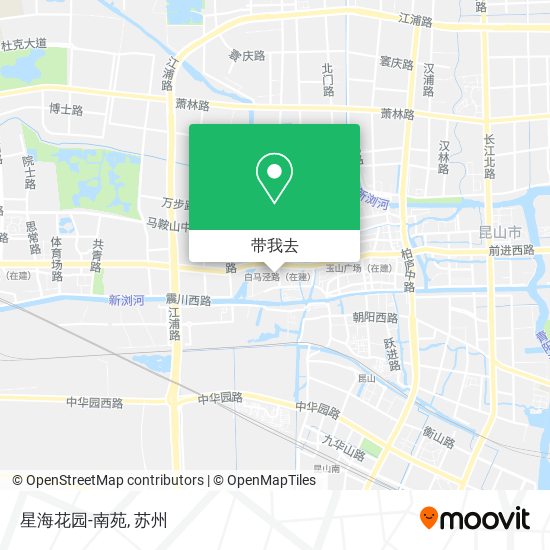 星海花园-南苑地图