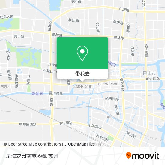 星海花园南苑-6幢地图