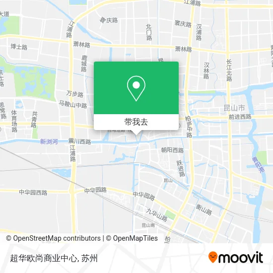 超华欧尚商业中心地图