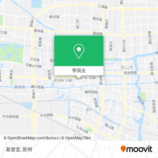 基督堂地图