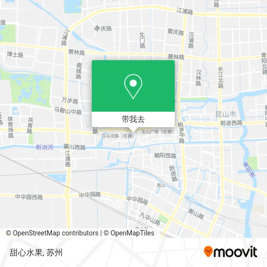 甜心水果地图