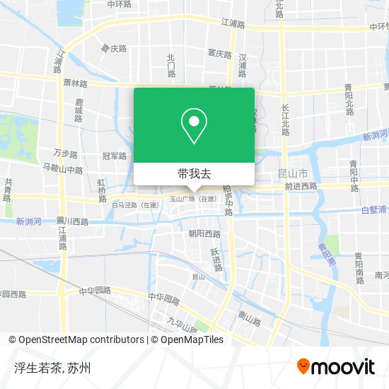 浮生若茶地图