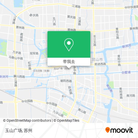 玉山广场地图