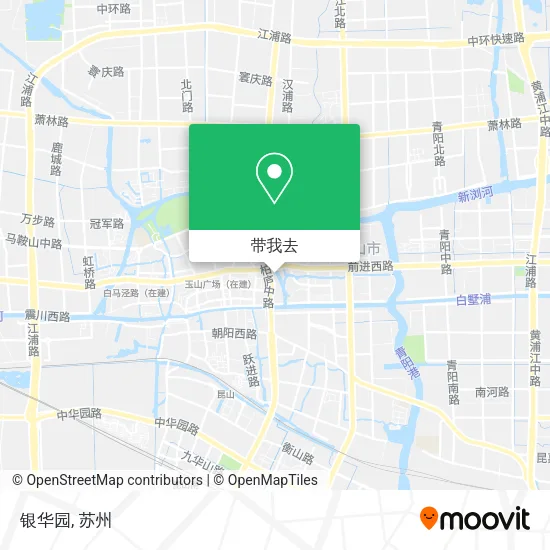 银华园地图