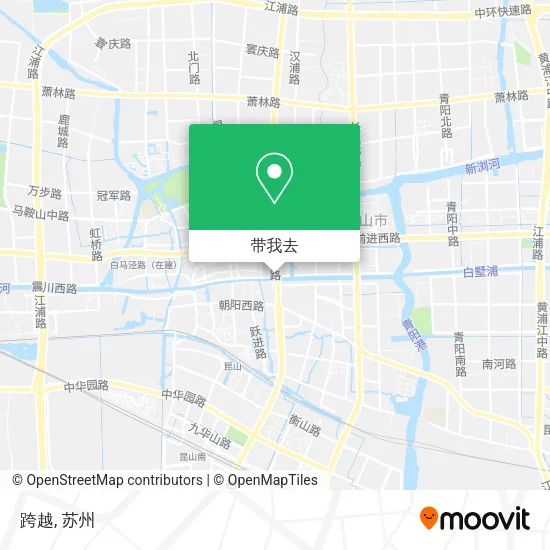 跨越地图