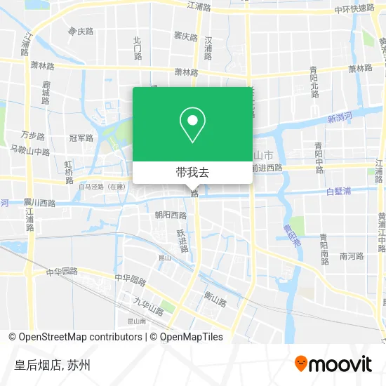 皇后烟店地图