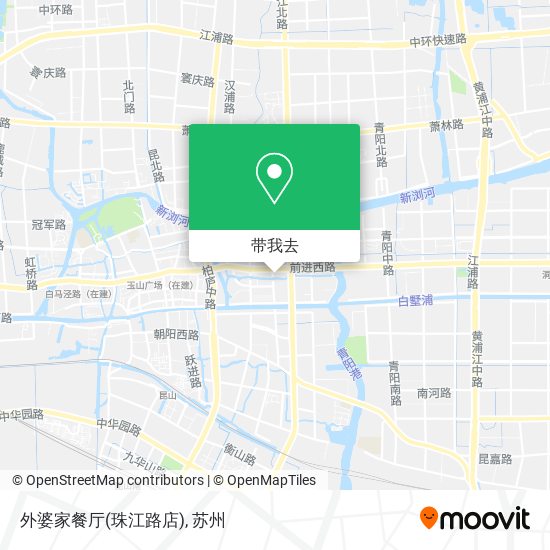外婆家餐厅(珠江路店)地图