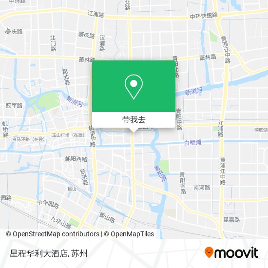 星程华利大酒店地图