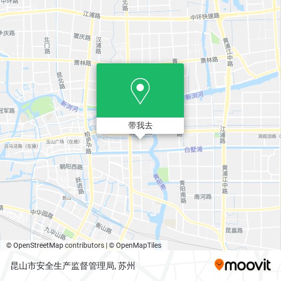 昆山市安全生产监督管理局地图