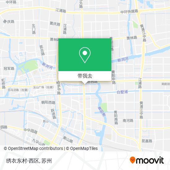 绣衣东村-西区地图