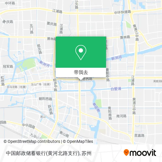 中国邮政储蓄银行(黄河北路支行)地图