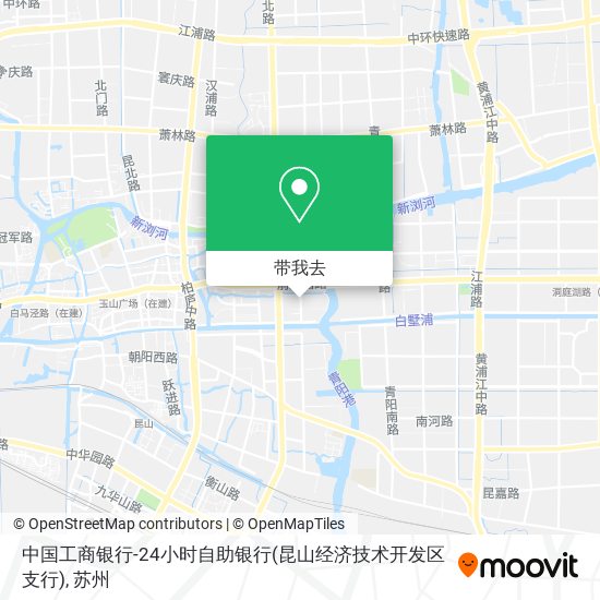 中国工商银行-24小时自助银行(昆山经济技术开发区支行)地图