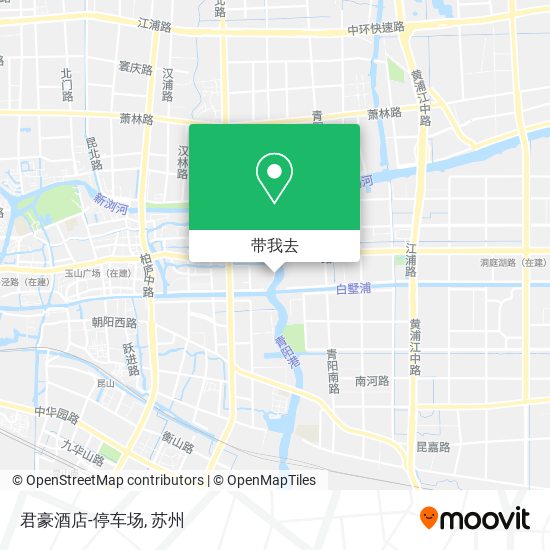 君豪酒店-停车场地图