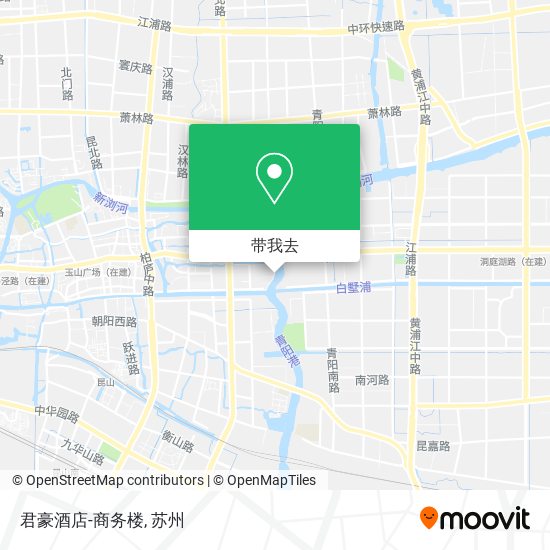 君豪酒店-商务楼地图
