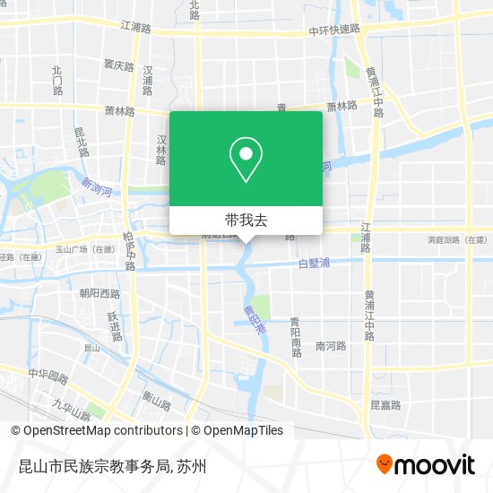 昆山市民族宗教事务局地图