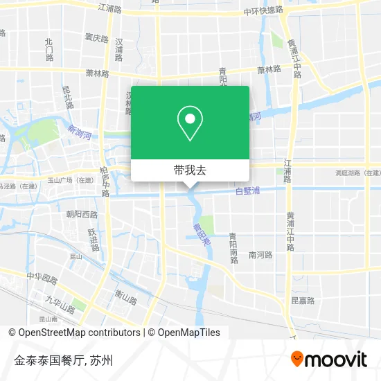 金泰泰国餐厅地图