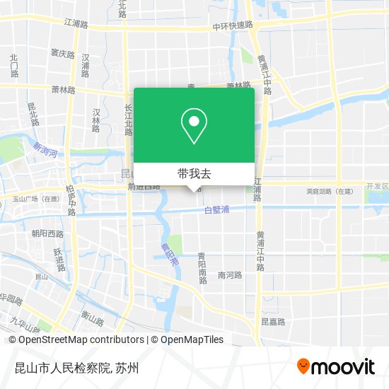 昆山市人民检察院地图