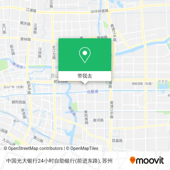 中国光大银行24小时自助银行(前进东路)地图