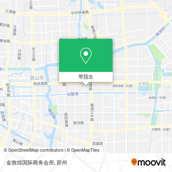 金敦煌国际商务会所地图