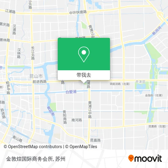 金敦煌国际商务会所地图