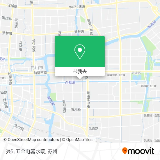 兴陆五金电器水暖地图