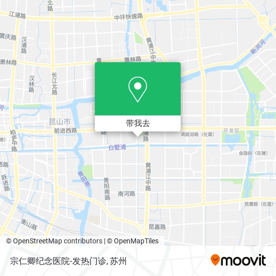 宗仁卿纪念医院-发热门诊地图