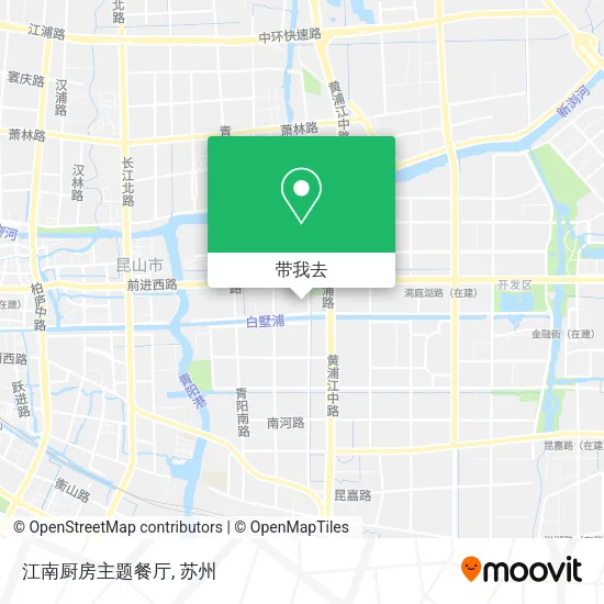 江南厨房主题餐厅地图
