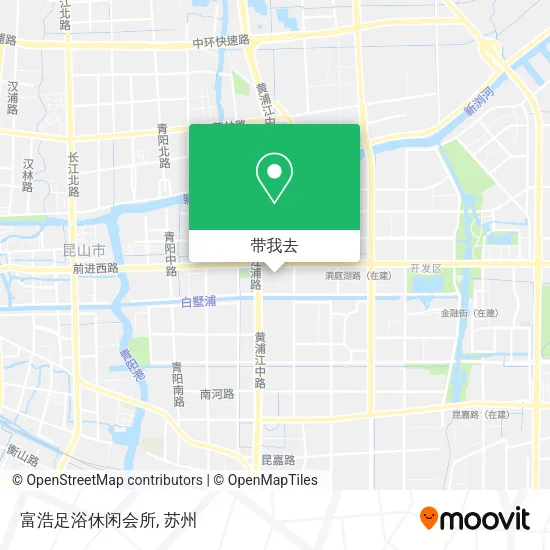 富浩足浴休闲会所地图