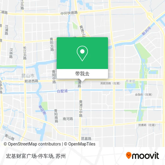 宏基财富广场-停车场地图