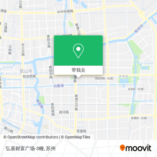 弘基财富广场-3幢地图