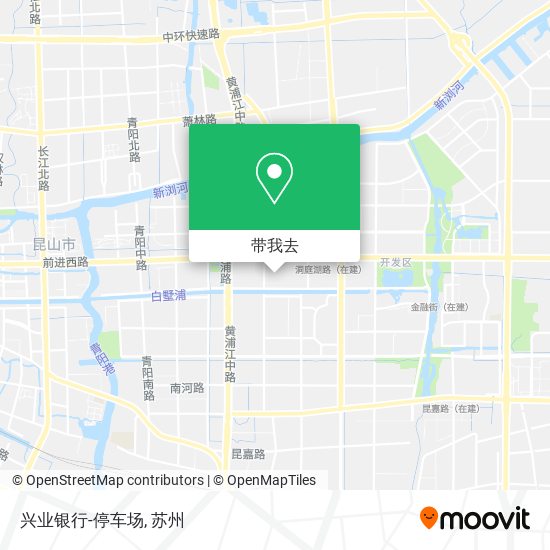 兴业银行-停车场地图