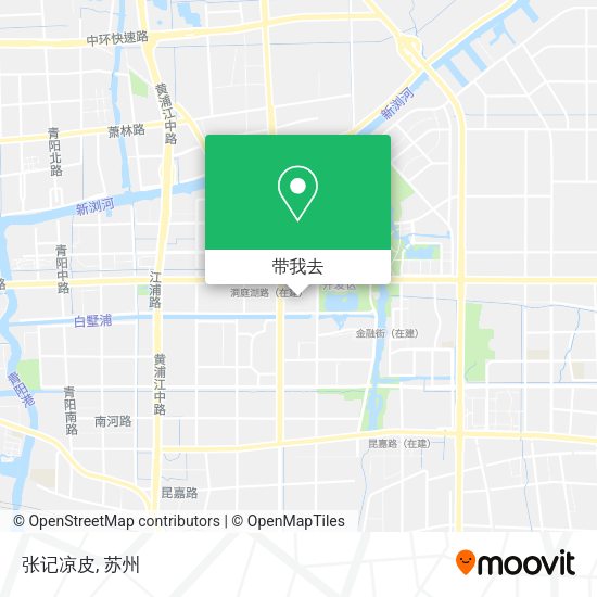 张记凉皮地图