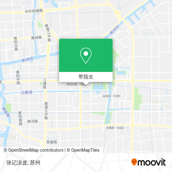 张记凉皮地图