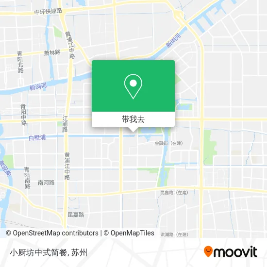 小厨坊中式简餐地图