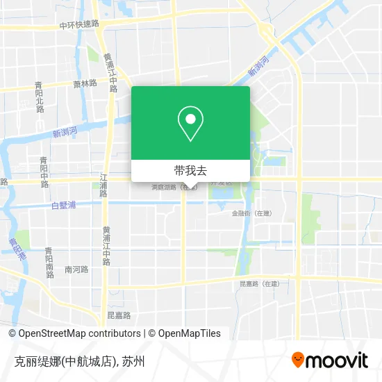 克丽缇娜(中航城店)地图