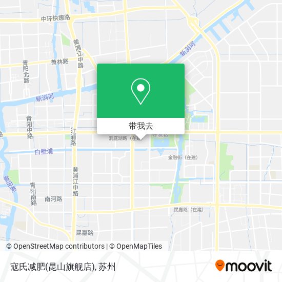 寇氏减肥(昆山旗舰店)地图