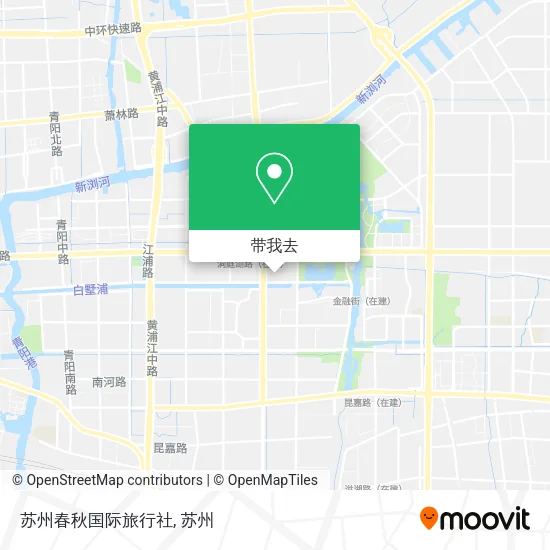 苏州春秋国际旅行社地图