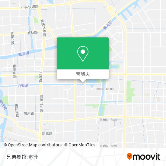 兄弟餐馆地图