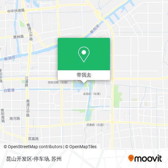 昆山开发区-停车场地图