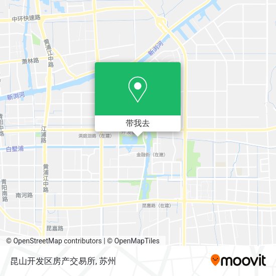 昆山开发区房产交易所地图