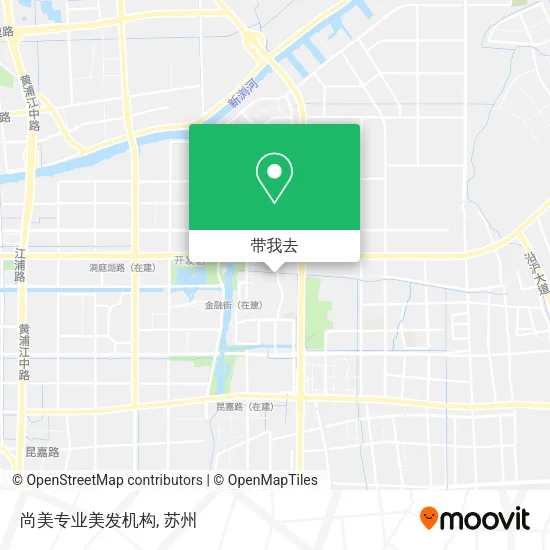 尚美专业美发机构地图